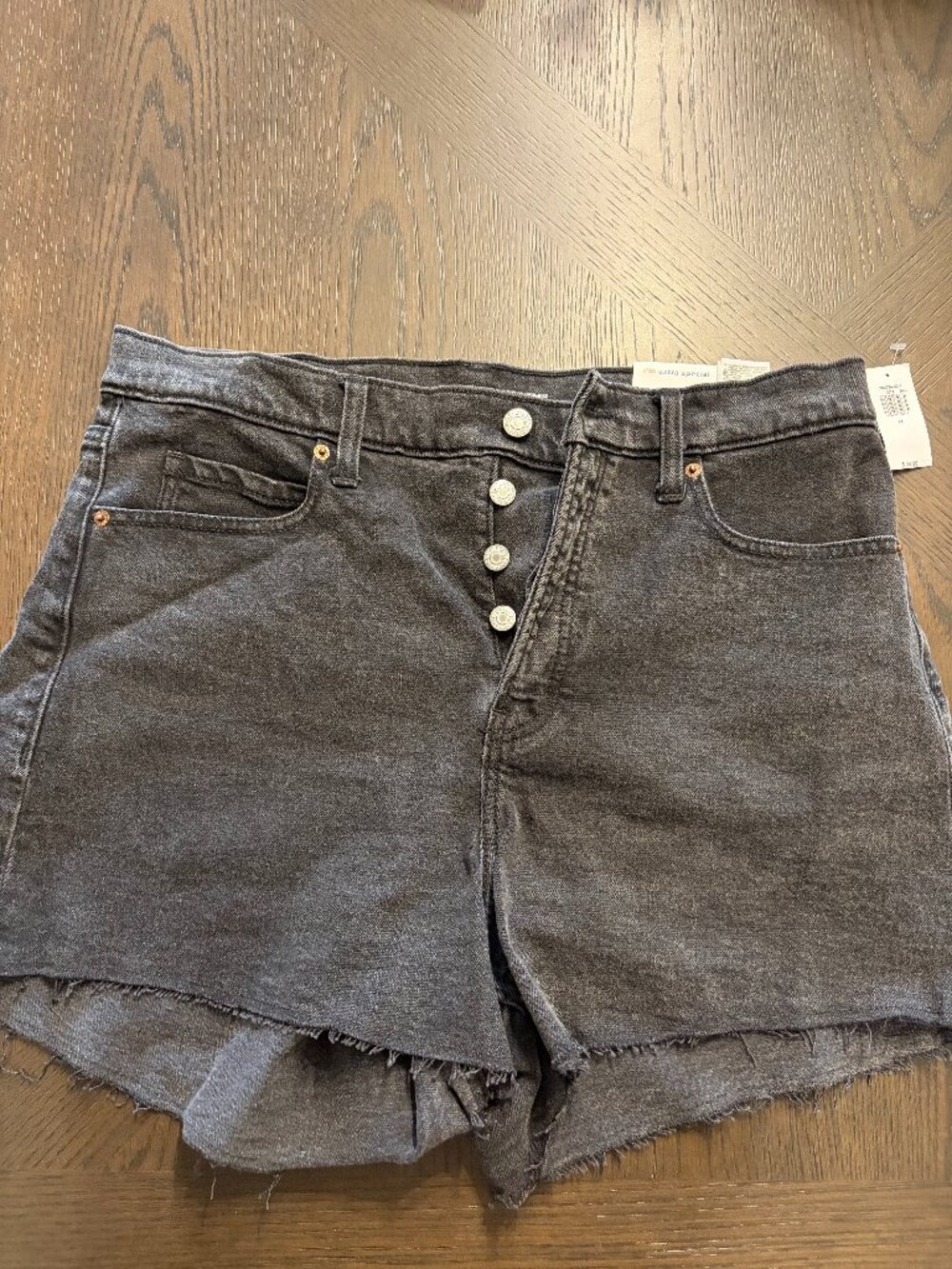 Black Denim Short, Old Navy, Size 14 NWT